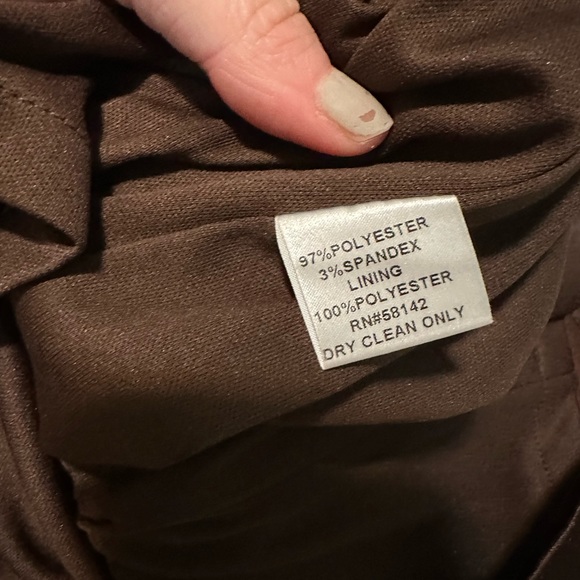 A London Times Brown Dress - Picture 4 of 5